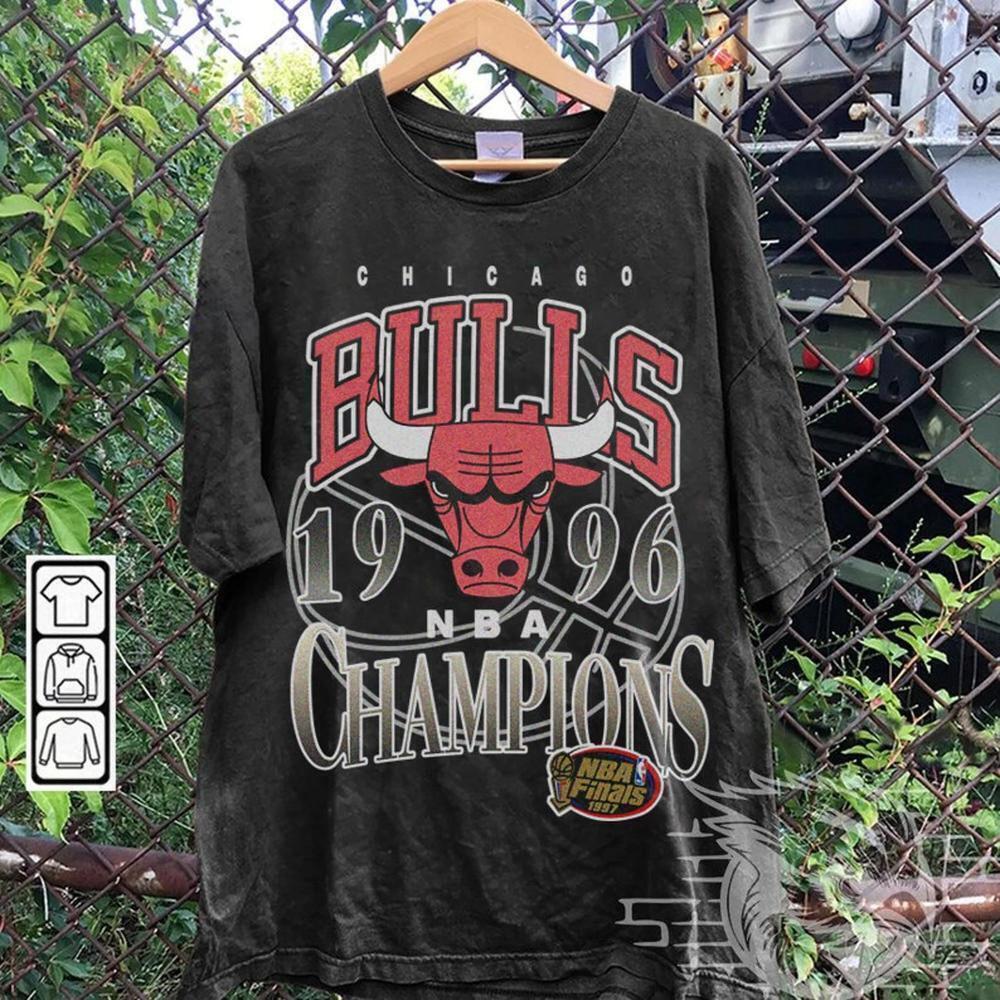 Chicago Bulls 90S Bootleg Style Tshirt